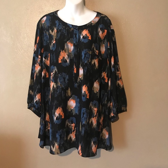 NYDJ Tops - NYDJ blouse size 3X polyester